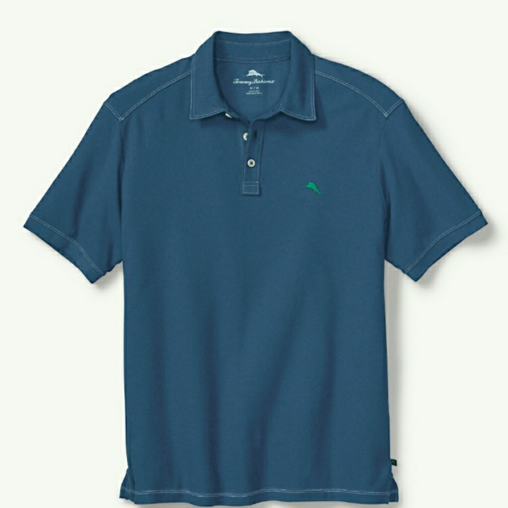 New! TOMMY BAHAMA Tropicool Men's Polo Shirt Top